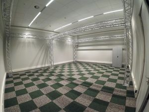 A photo of the Virtual Reality lab